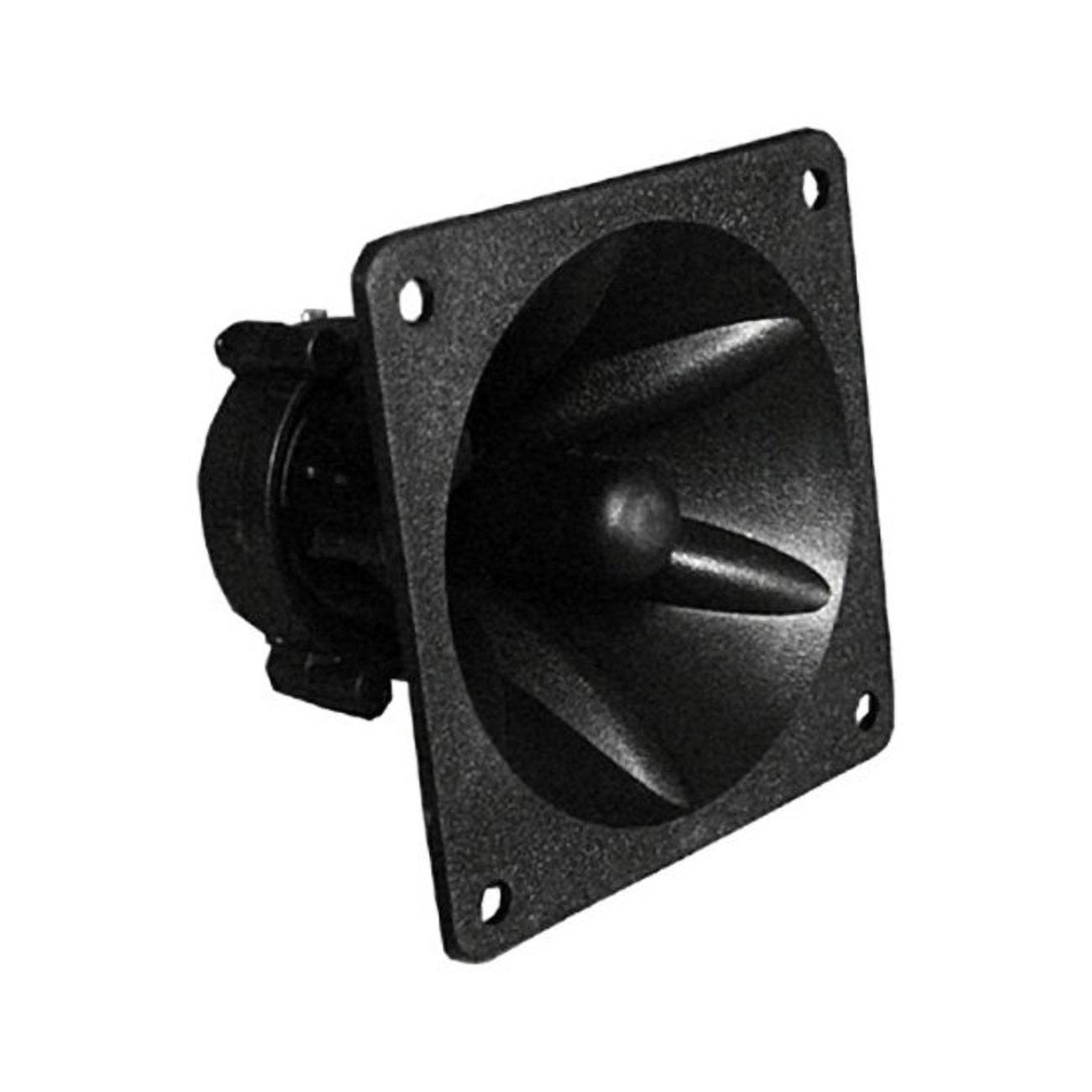 NIPPON TWEETER 3.25" SQUARE FLUSH MOUNT BLACK; SUPER HORN - Clinch River Fishing USA