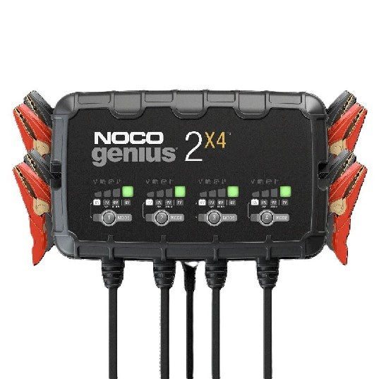 NOCO 8A 4-Bank Battery Charger | GENIUS2X4