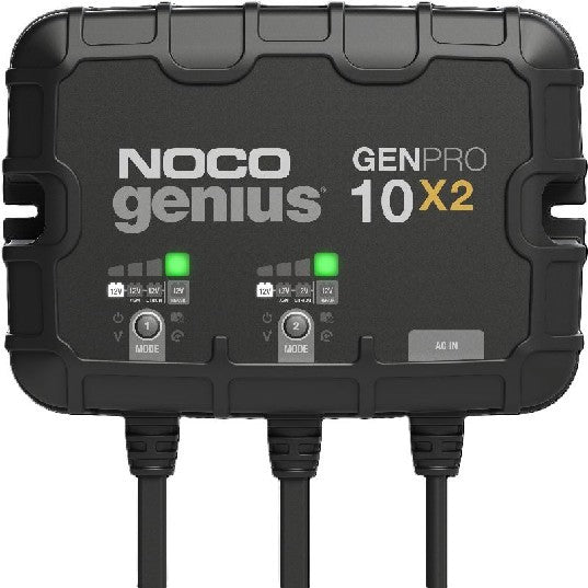 NOCO 2-Bank 20A Onboard Battery Charger | GENPRO10X2