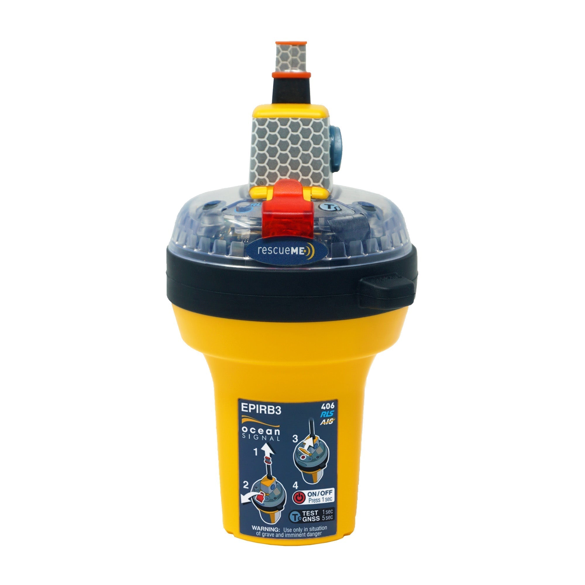 Ocean Signal SafeSea EPIRB3 Cat I with AIS and RLS - Clinch River Fishing USA