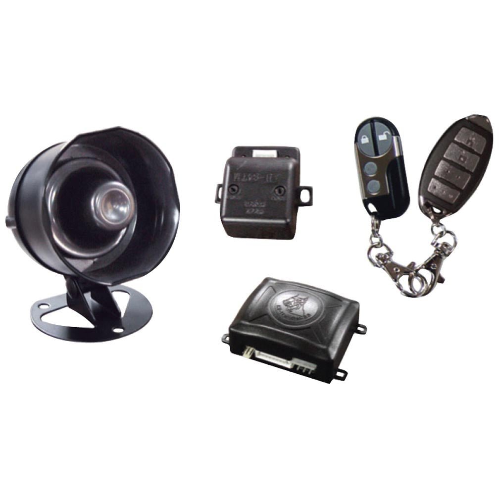 OMEGA *TMUNDIALSSX* K-9 Car Alarm/Keyless Entry with (2) 4-Button Remote Transmitters - Clinch River Fishing USA