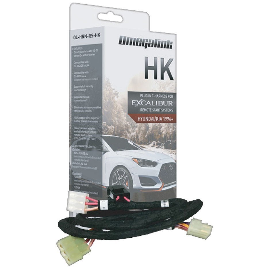 Omegalink T-Harness - Covers Select Hyundai/Kia Standard Key Vehicles (2010 to 2025) - Clinch River Fishing USA