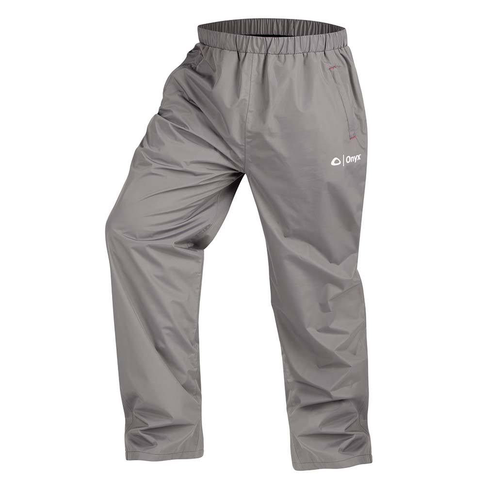 Onyx Essential Rain Pant - Large - Grey - Clinch River Fishing USA
