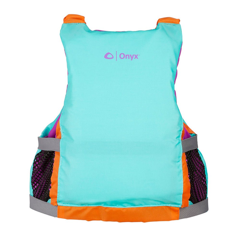 Onyx Youth Universal Paddle Vest - Aqua - Clinch River Fishing USA