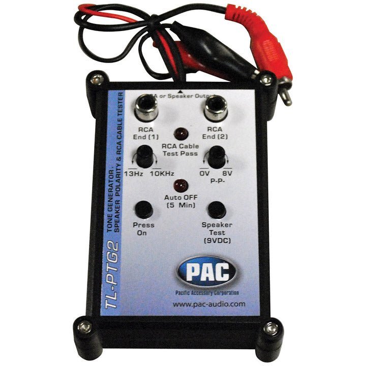 PAC Tone Generator and Speaker Polarity Tester - Clinch River Fishing USA