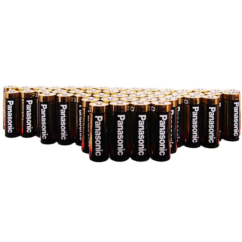 Panasonic Alkaline Size "AA" Plus Power 1 box = 48 batteries Blister Box - Clinch River Fishing USA