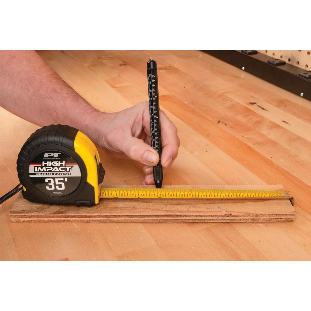 Performance Tool SAE Tape Measure: 35 - Foot x 1" Wide Blade - Clinch River Fishing USA
