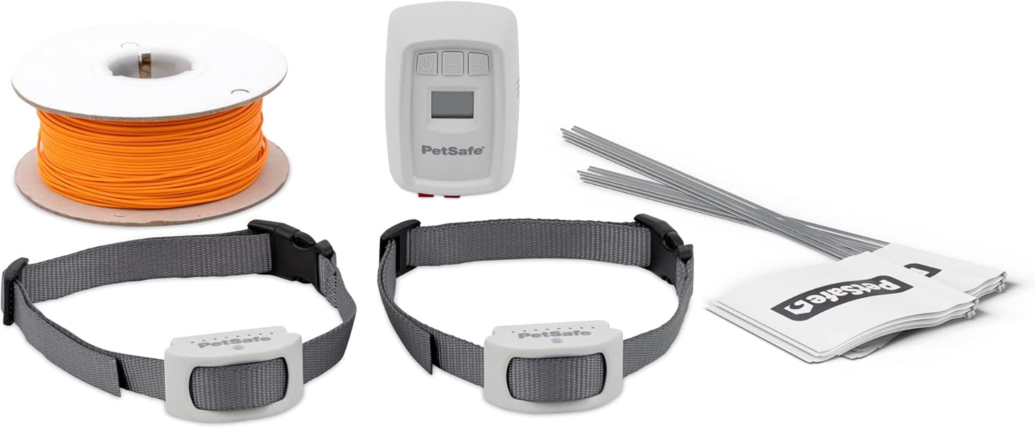 PetSafe Classic In-Ground Fence for Dogs and Cats - Includes TWO Waterproof Collars - Clinch River Fishing USA
