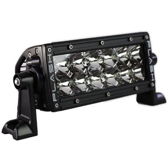 PLASHLIGHTS 6" XX-Series LED Light Bar Marine Blk Housing (5W), Double Row Combo Beam. | XX-6-5W-BLK - Clinch River Fishing USA