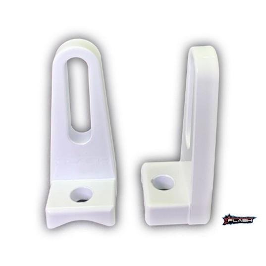 PLASHLIGHTS Billet Aluminum Light Bar "L" Mount - .375" Slot - Pair | L8-WHT-PAIR - Clinch River Fishing USA