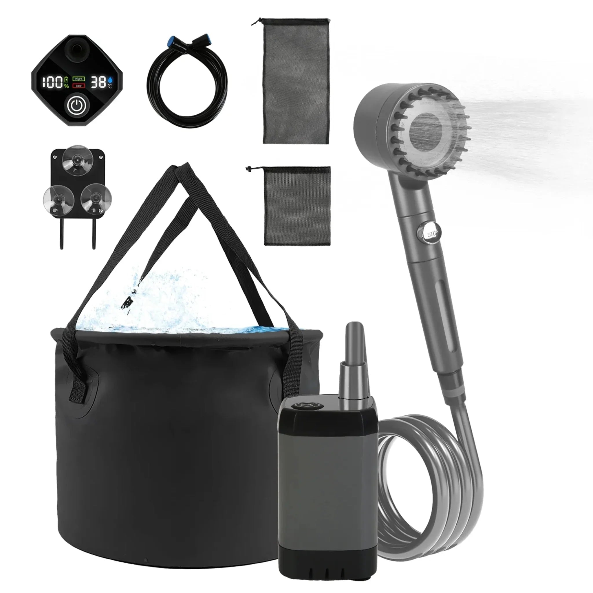Portable Shower for Camping - Clinch River Fishing USA