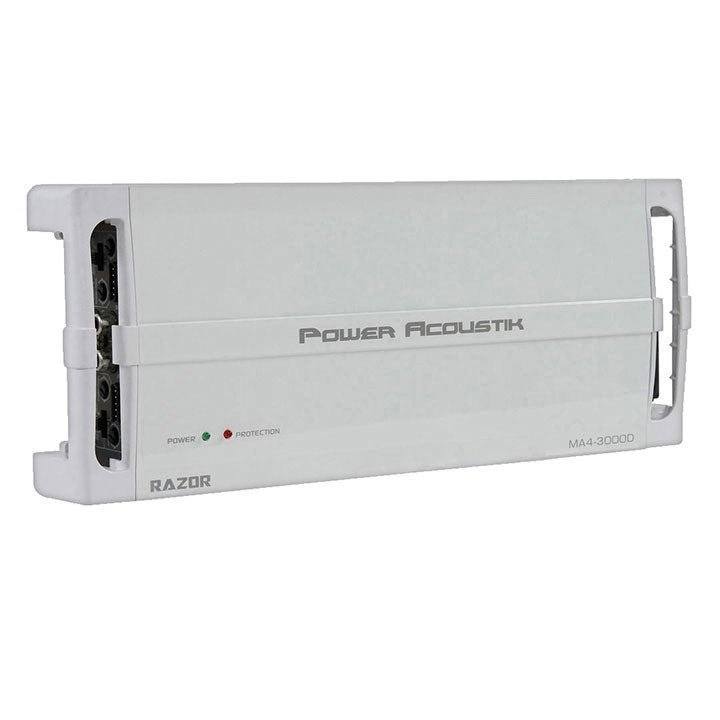 Power Acoustik Marine 4 Channel Amplifier 3000W MAX - Clinch River Fishing USA