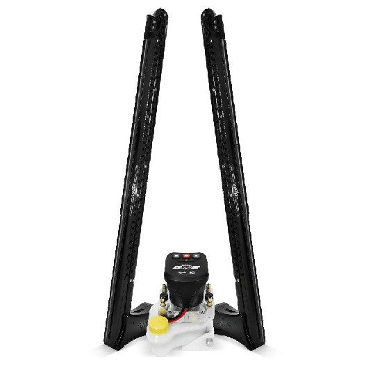 POWER-POLE Blade One Pump, 10ft, Dual pole - Black | PP-2-BLS-10-BK - SHIPPING CHARGES APPLY - Clinch River Fishing USA