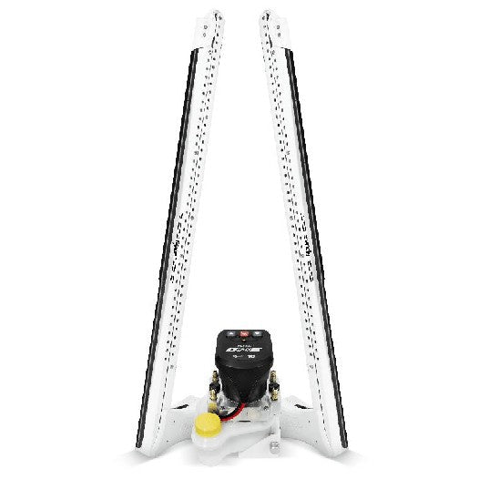 POWER-POLE Blade One Pump, 10ft, Dual pole - White | PP-2-BLS-10-WT - SHIPPING CHARGES APPLY - Clinch River Fishing USA