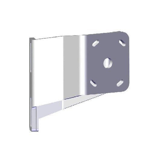 POWER-POLE Braced Kit S-2-3 Starboard, White | PKB-S-2-3-S-WT - Clinch River Fishing USA