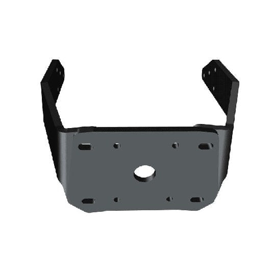 POWER-POLE Pontoon Mount- 13-14.5" Riser Black | PK-P-13145-BK - Clinch River Fishing USA