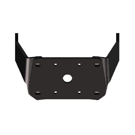 POWER-POLE Pontoon Mount- 14.5-16" Riser Black | PK-P-14516-BK - Clinch River Fishing USA