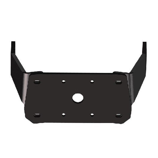 POWER-POLE Pontoon Mount- 16-17.5" Riser Black | PK-P-16175-BK - Clinch River Fishing USA