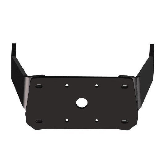 POWER-POLE Pontoon Mount- 16-17.5" Riser Black | PK-P-16175-BK - Clinch River Fishing USA