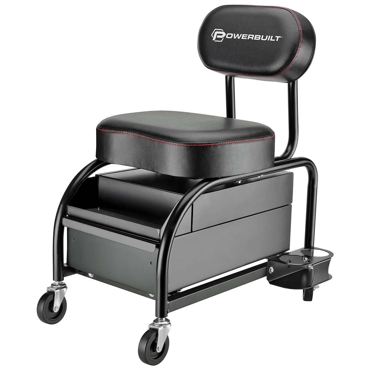 Powerbuilt Professional Detailer Roller Seat - Clinch River Fishing USA