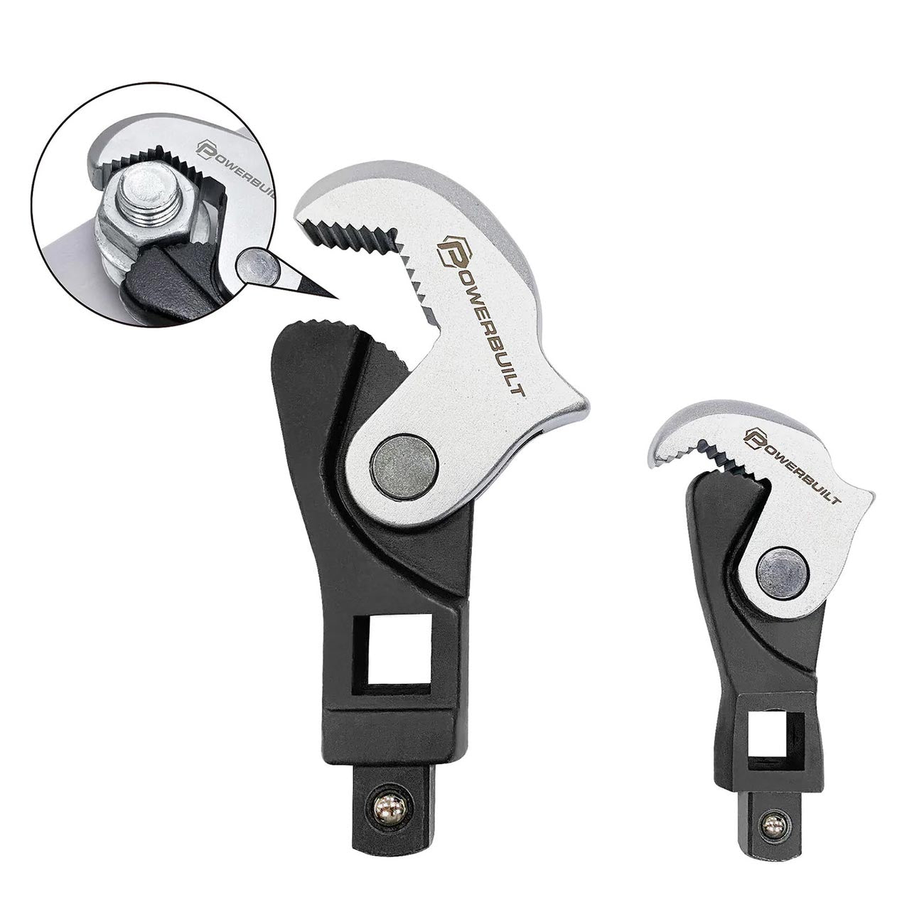 Powerbuilt Spring Crowfoot Wrench Set (2 Piece Set) - Clinch River Fishing USA
