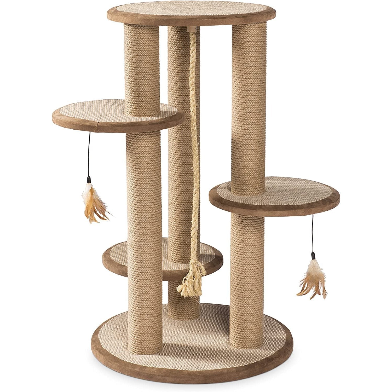 Prevue Pet Kitty Power Paws Multi - Tier Cat Scratching Post - Clinch River Fishing USA