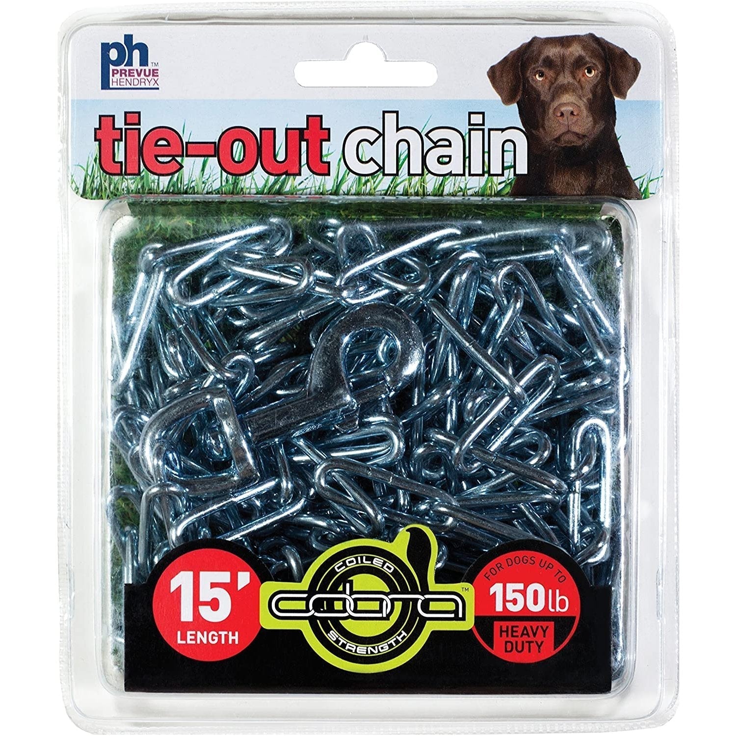 Prevue Pet Products 15 Foot Tie-out Chain Heavy Duty - Clinch River Fishing USA