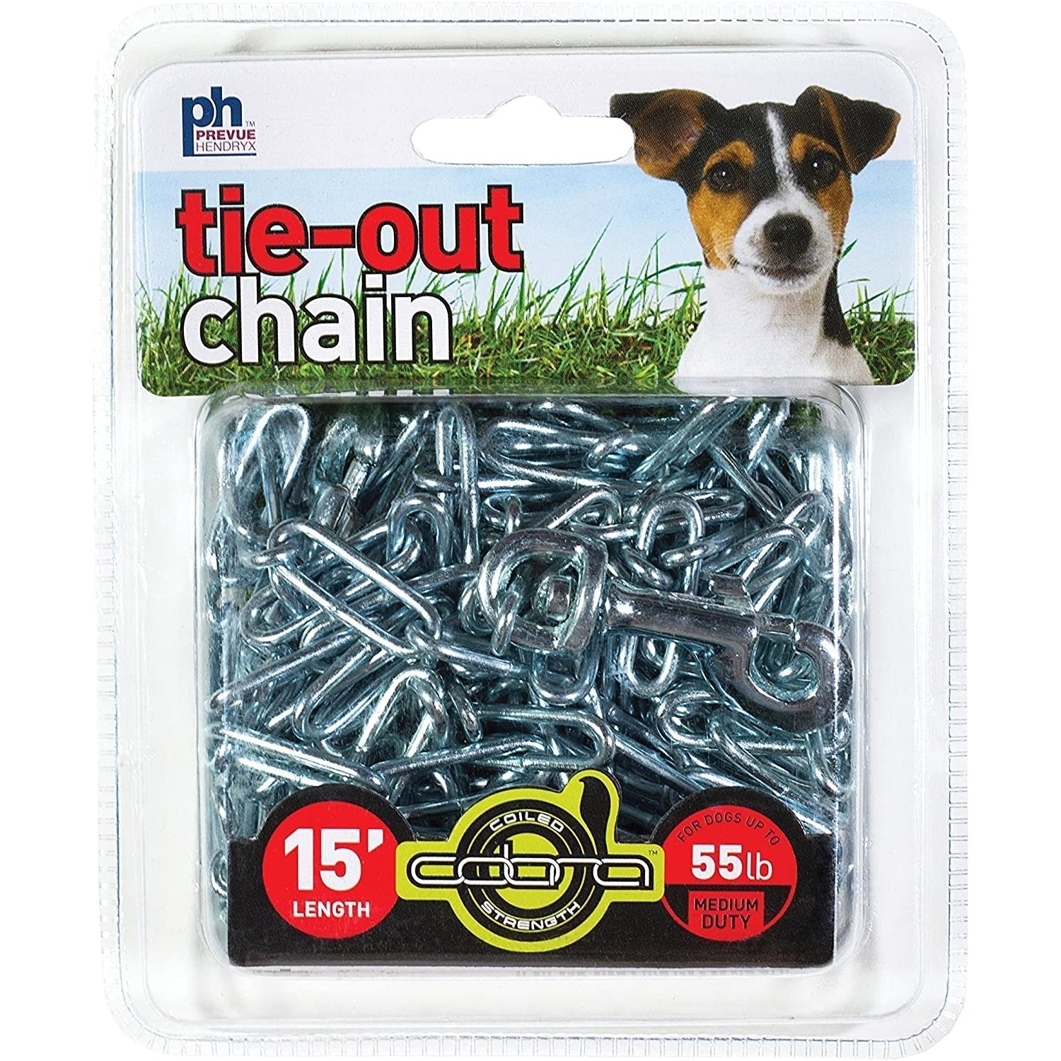 Prevue Pet Products 15 Foot Tie-out Chain Medium Duty - Clinch River Fishing USA