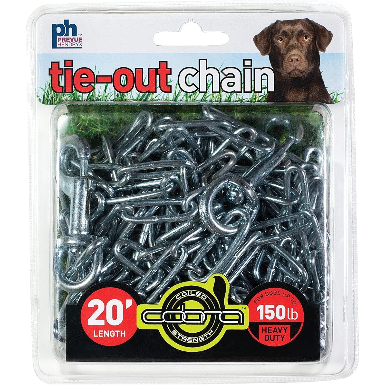 Prevue Pet Products 20 Foot Tie-out Chain Heavy Duty - Clinch River Fishing USA