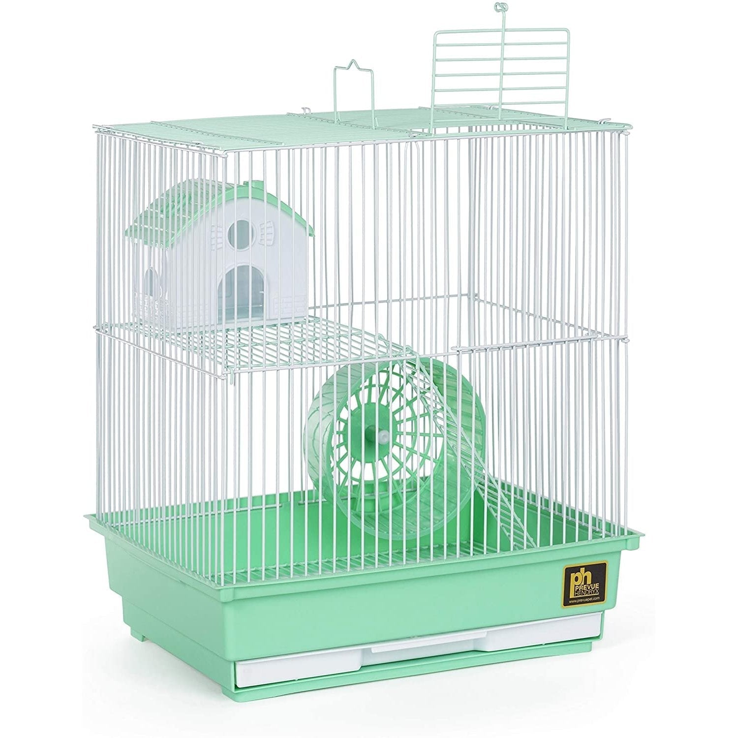 Prevue Pet Products Two Story Hamster Cage - Green - Clinch River Fishing USA