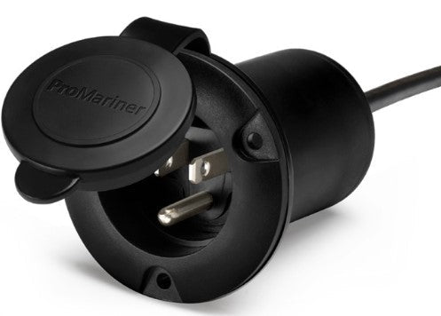 ProMariner 51300 Universal AC Holder, Black - Clinch River Fishing USA