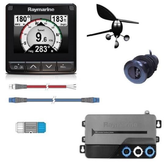 RAYMARINE i70 System Pack, Wind, Depth, Speed | T70226 - Clinch River Fishing USA