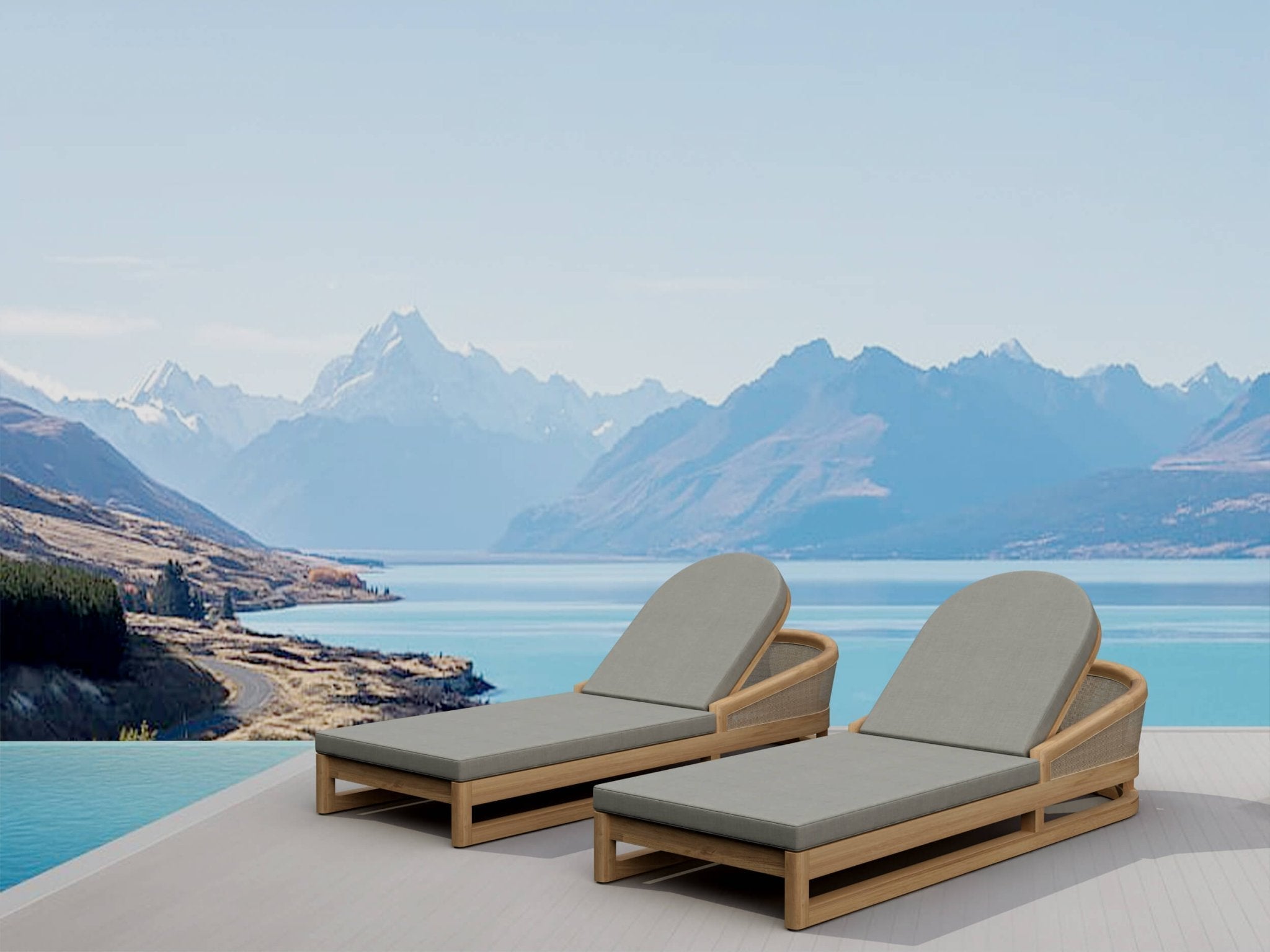 REPLACEMENT CUSHION SET-339 CATANIA SUN LOUNGER SET - Clinch River Fishing USA