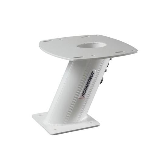 SCANSTRUT Aluminum PowerTower - Aft Leaning 250mm / 10" for Dome Radars | APT-250-01 - Clinch River Fishing USA