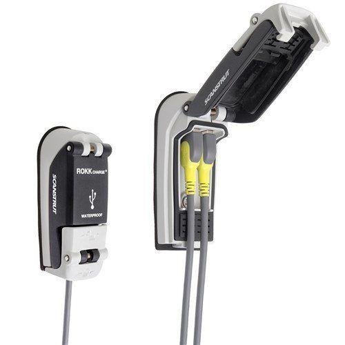 SCANSTRUT Flip Pro Fast Charge Dual USB-A & USB-C Socket with front fit bezel | SC-USB-F2 - Clinch River Fishing USA