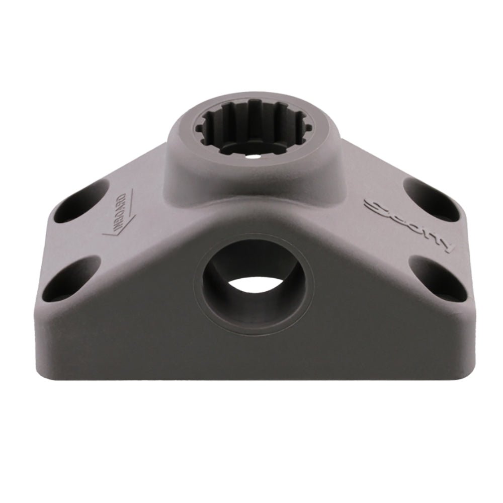 Scotty 241 Combination Side or Deck Mount - Grey - Clinch River Fishing USA
