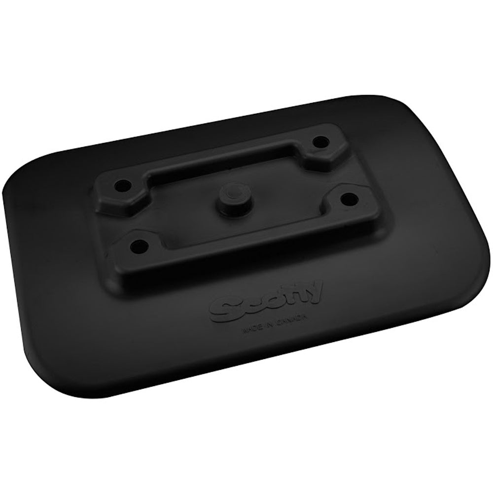 Scotty 341 - BK Glue - On Mount Pad f/Inflatable Boats - Black - Clinch River Fishing USA