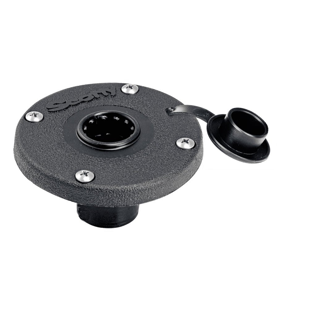 Scotty 344 Round Flush Deck Mount - Clinch River Fishing USA
