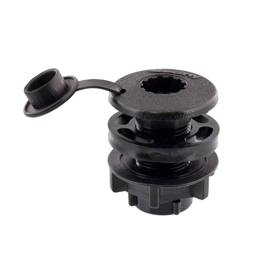 Scotty Compact Threaded Round Deck Mount - Clinch River Fishing USA