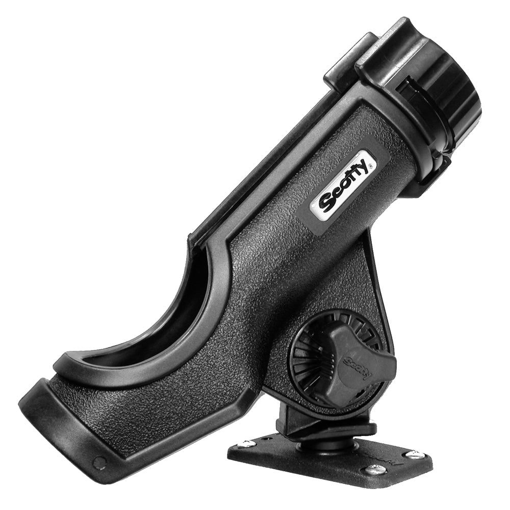 Scotty Powerlock Rod Holder Black w/244 Flush Deck Mount - Clinch River Fishing USA