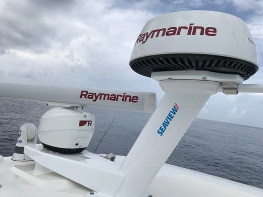 SEAVIEW 13.25" Modular Dual Mount for Most Closed Dome Radars. Top for Satellite Domes. *Top plate required | PMADM1M2 - Clinch River Fishing USA