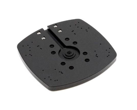 SEAVIEW Black Modular Plate for Mounts Ending in M1. Fits Almost ALL Closed Dome + Open Array Radars -check ref guide | ADAR1BLK