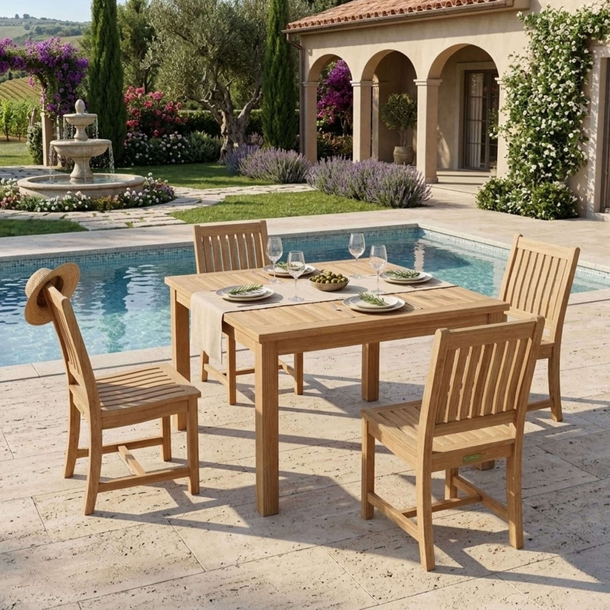 SET-106B DINING TABLE SET - Clinch River Fishing USA