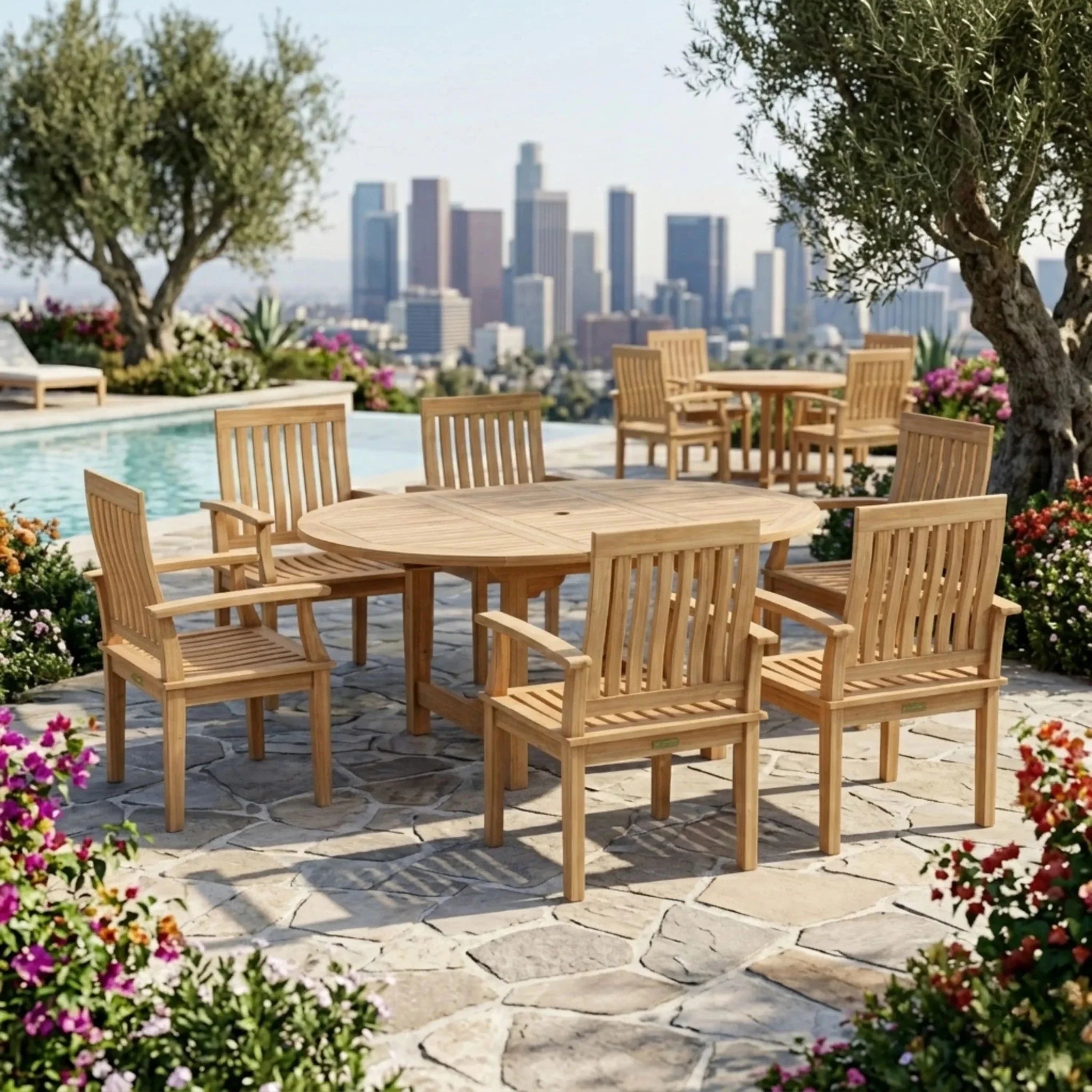 SET-119A 7-pcs Bahama Dining Table Set - Clinch River Fishing USA
