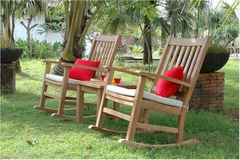 SET-270 PALM BEACH ROCKING CHAIR 3-PC SET - Clinch River Fishing USA