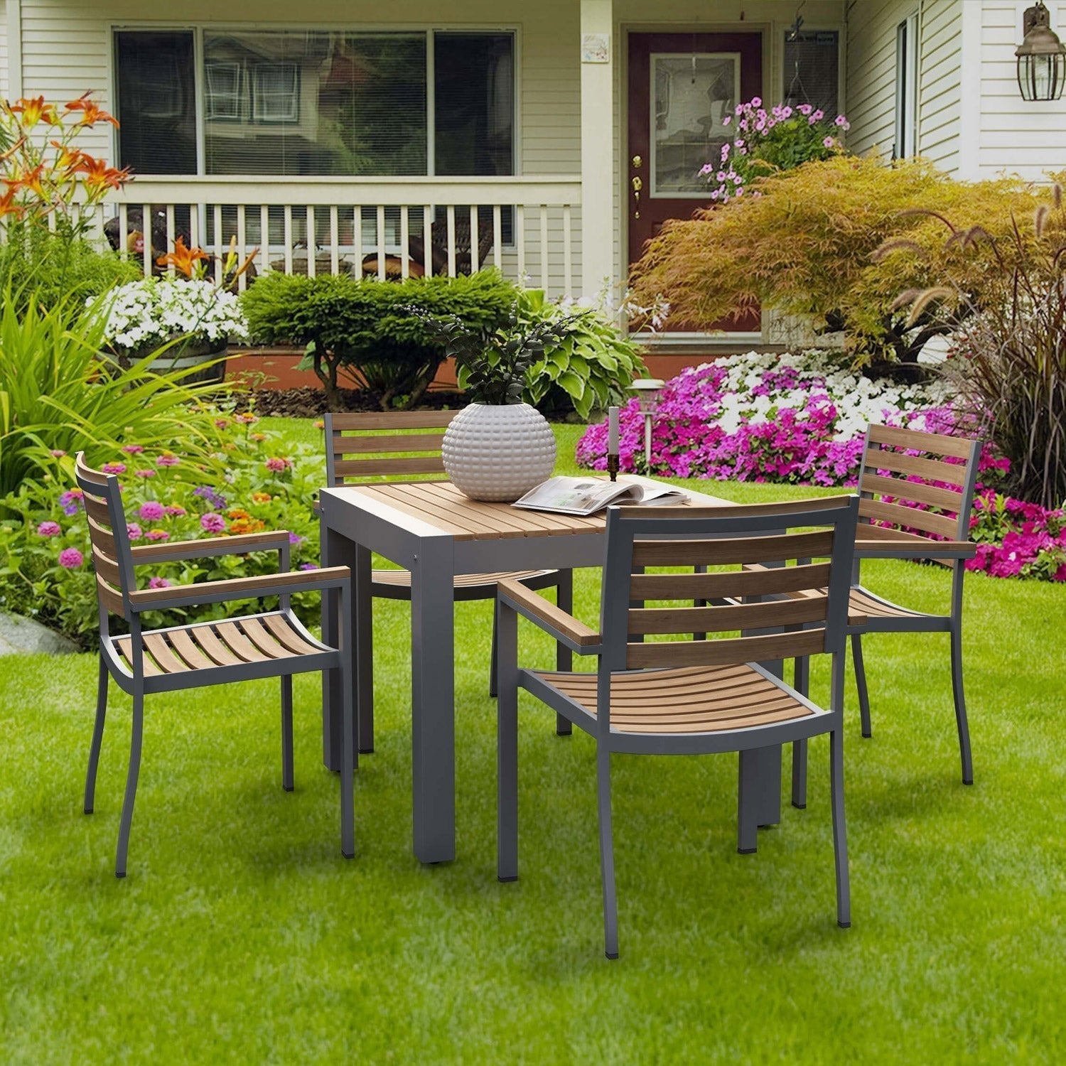 SEVILLE 35″ SQUARE DINING TABLE - Clinch River Fishing USA