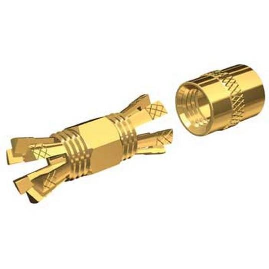SHAKESPEARE Gold-plated Centerpin« PL-258 splice connector for RG-8X or RG-58/AU cables | PL-258-CP-G - Clinch River Fishing USA