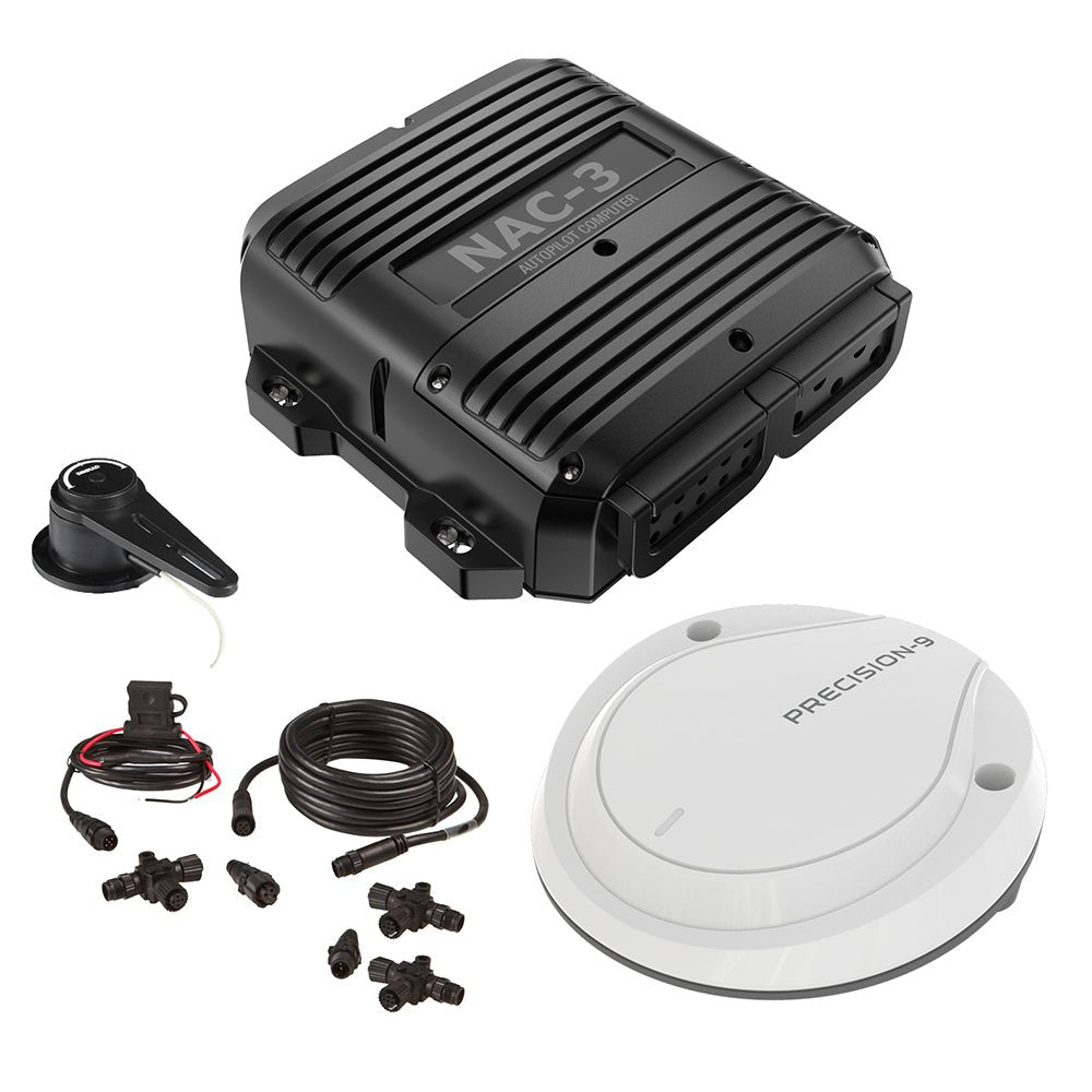 Simrad NAC - 3 Autopilot Core Pack - NAC - 3, Precision - 9, RF25N & N2k Starter Kit - Clinch River Fishing USA