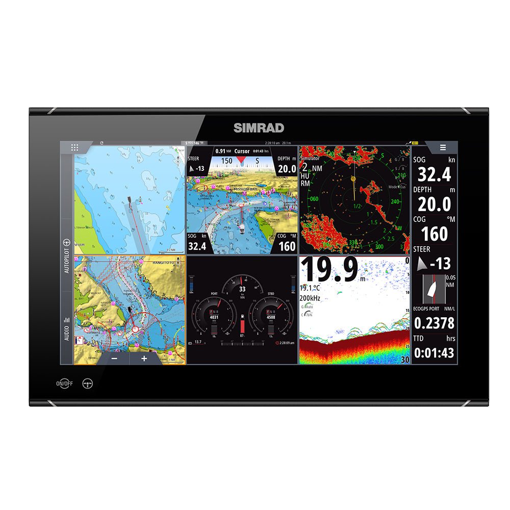 Simrad NSO evo3S 16" MFD Display Only - Clinch River Fishing USA
