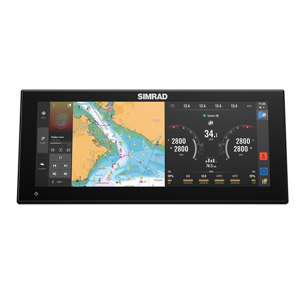 Simrad NSX 3012UW Combo w/Active Imaging™ 3-in-1 Transducer - Clinch River Fishing USA